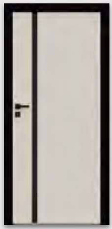 Drzwi Vetro E -Synchro wiąz biały
