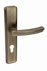 Klamka LOTUS patyna ALUBRASS - Wrocław